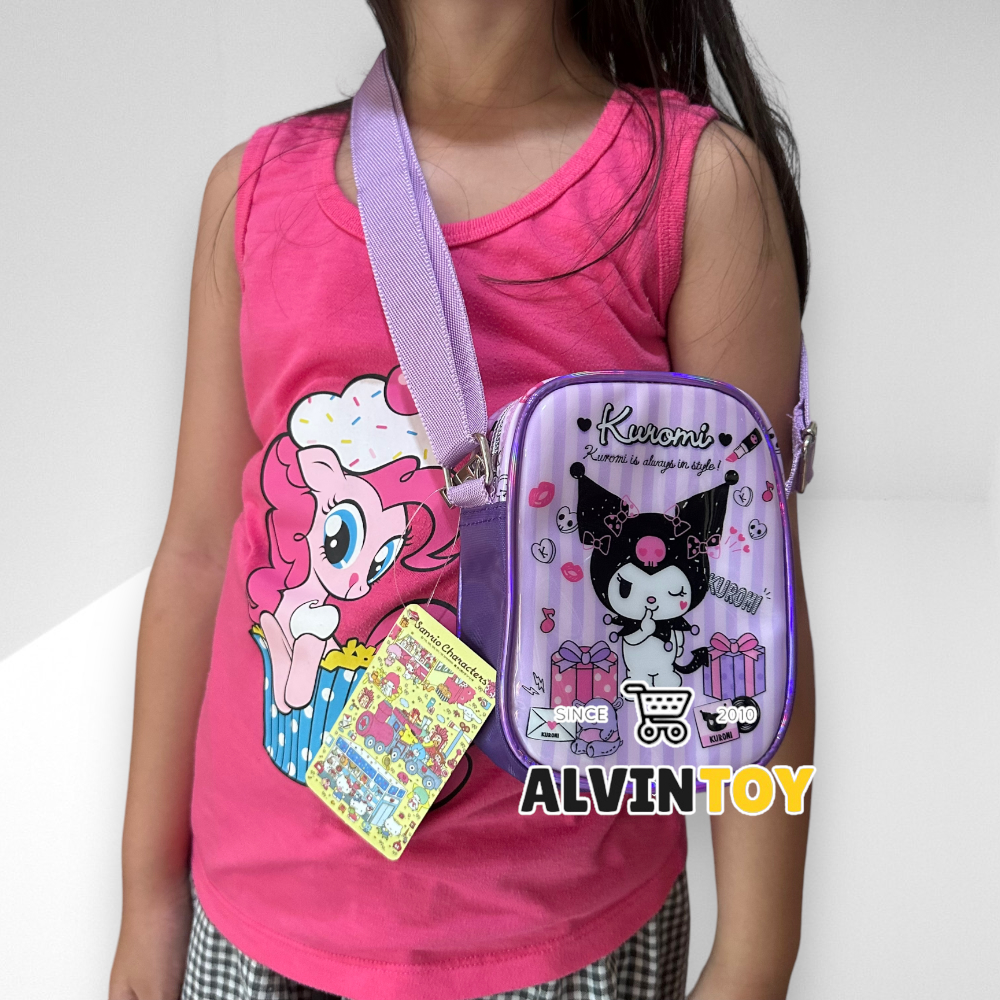 กระเป๋าสะพายข้าง Kuromi - คุโรมิ