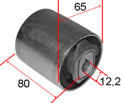 บู๊ชปีกนกล่าง (ตัวงอ) AUDI A4, A6 / 4D0407183