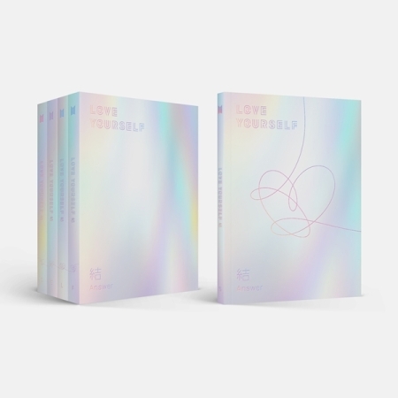 ( Pre-Order ) BTS LOVE YOURSELF 結 ANSWER ( 2CD ) ( set 4 ver ) + Poster 4 ver วางจำหน่าย 24 / 8 / 2018