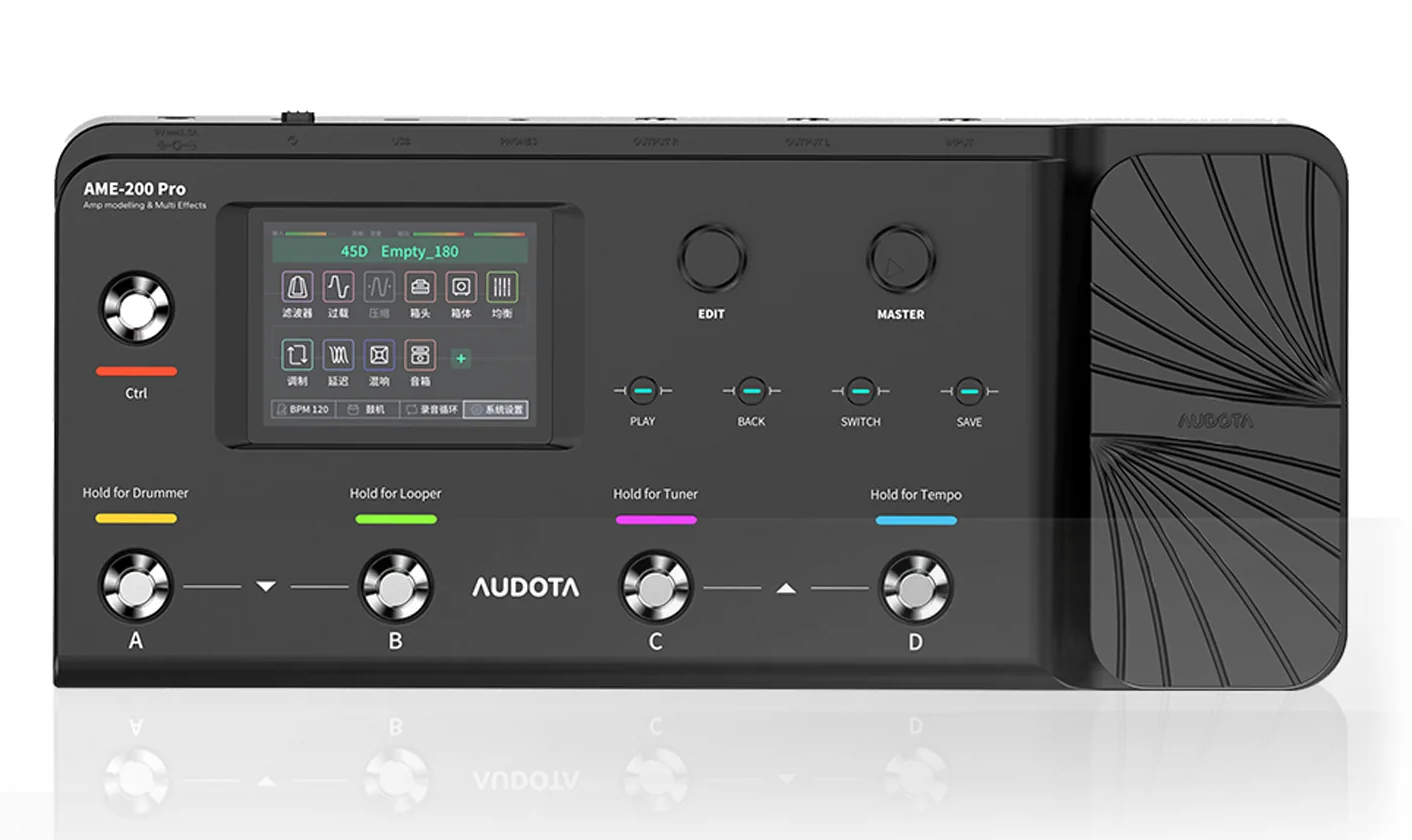 Audota AME-200 Pro *ของแท้รับประกัน 1ปี* Guitar Multi Effects, เอฟเฟคกีตาร์