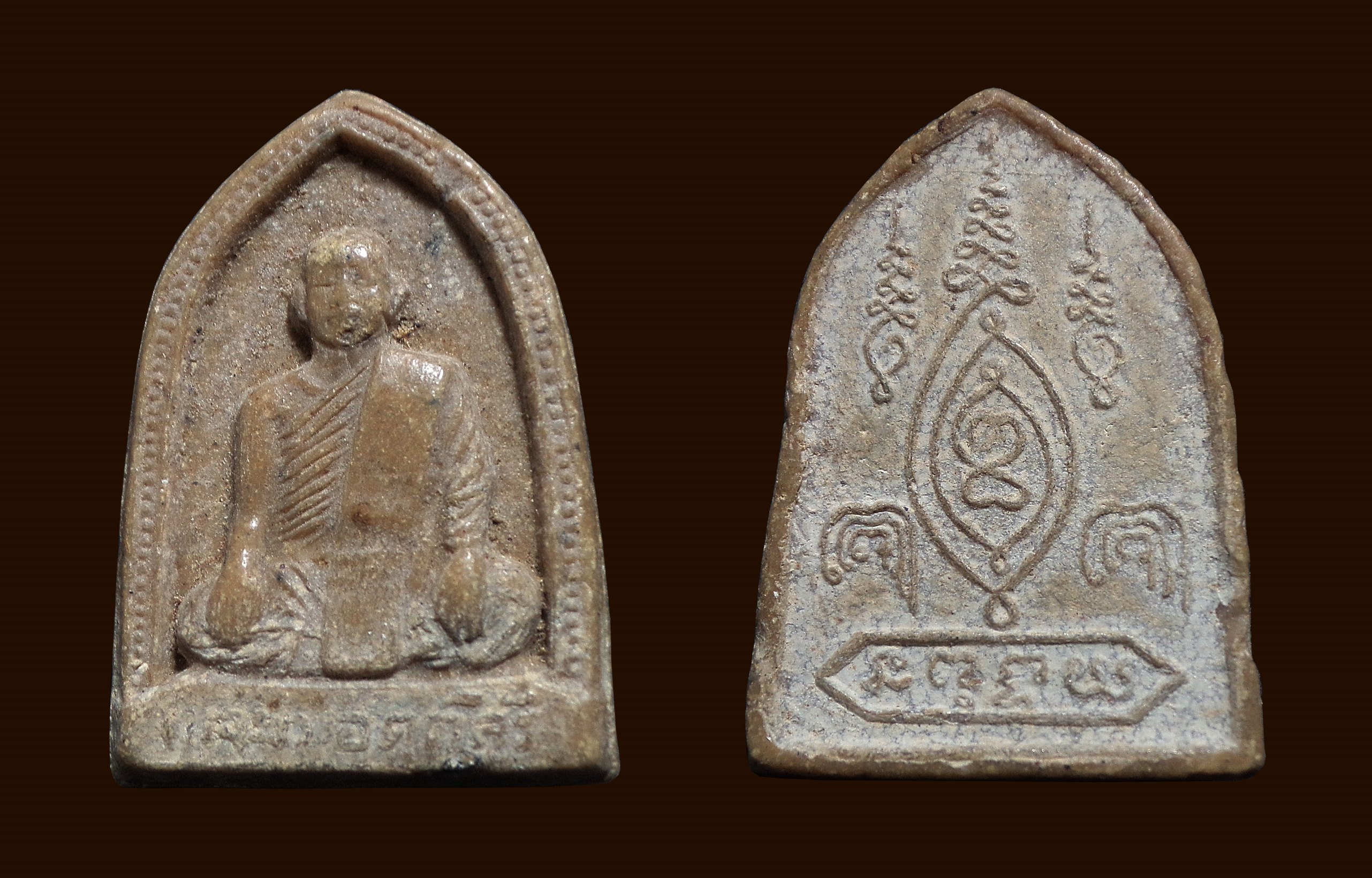 พระผงพุทธคุณ รูปเหมือนหลวงพ่อแจ่ม วัดด่านสำโรง จ.สมุทรปราการ