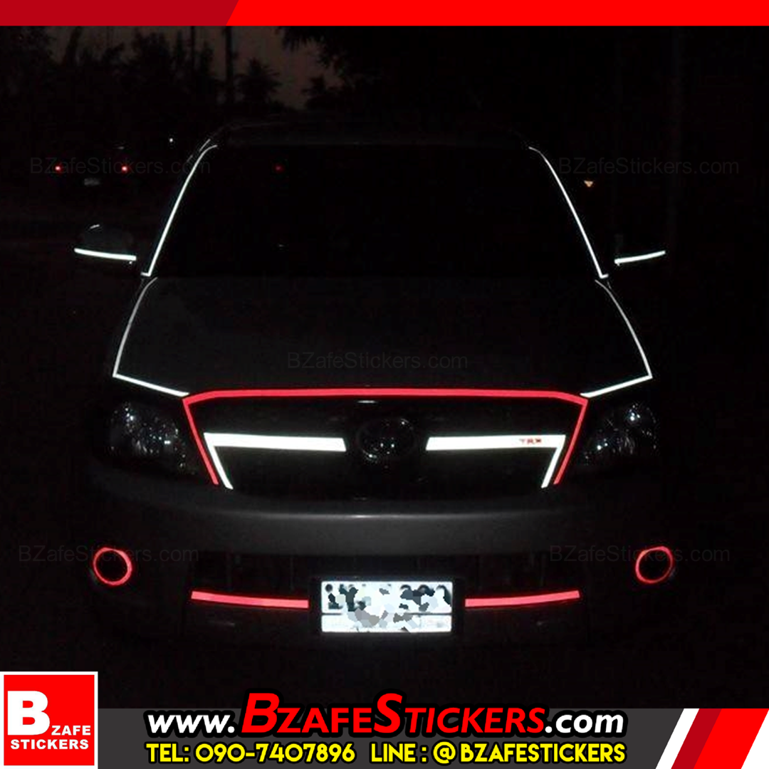 รีวิว สติ๊กเกอร์สะท้อนแสงติดขอบล้อ 3M, Kiwalite สติ๊กเกอร์ติดล้อ สติ๊กเกอร์แต่งรถ