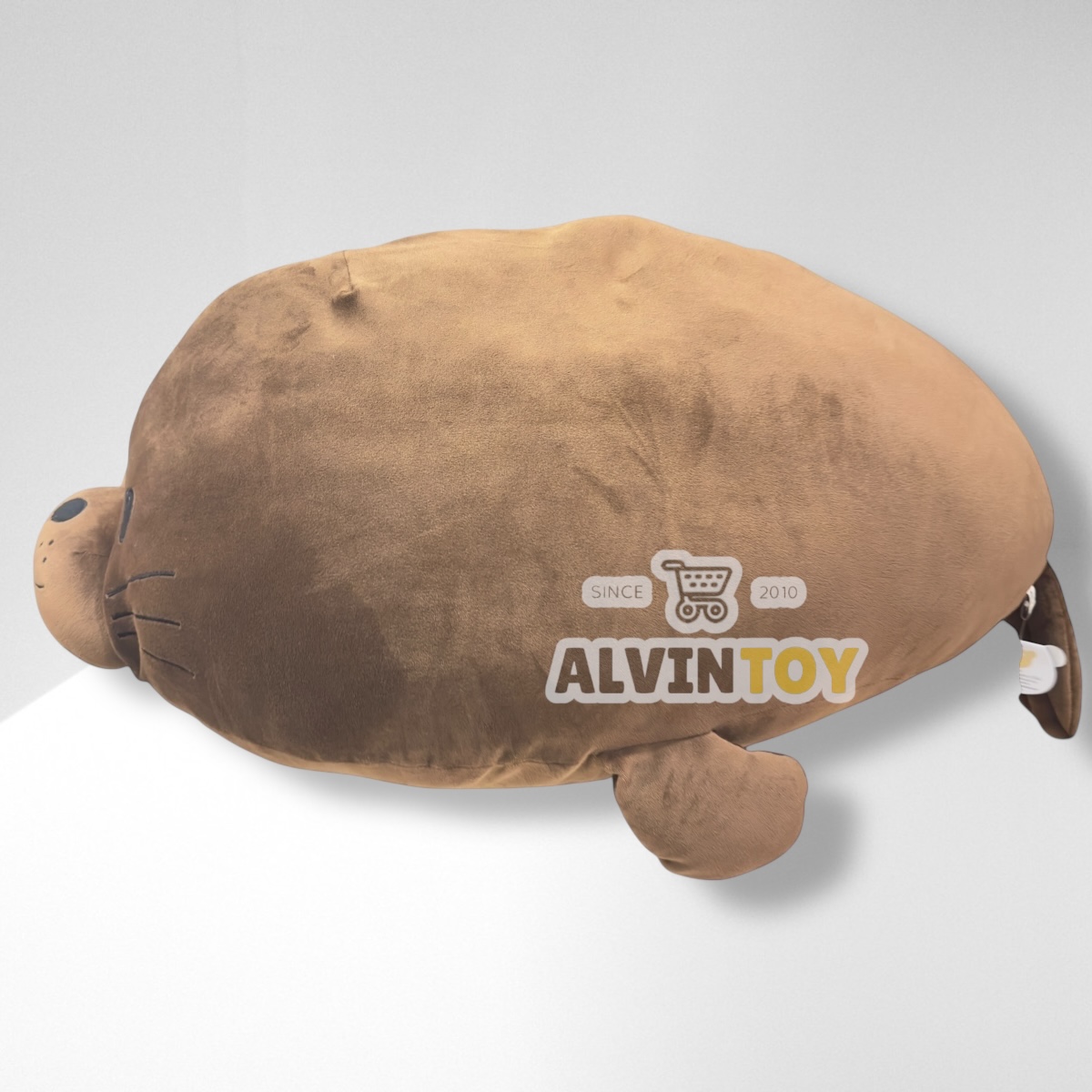 ตุ๊กตา แมวน้ำสีน้ำตาล นุ่มนิ่ม ตัวใหญ่