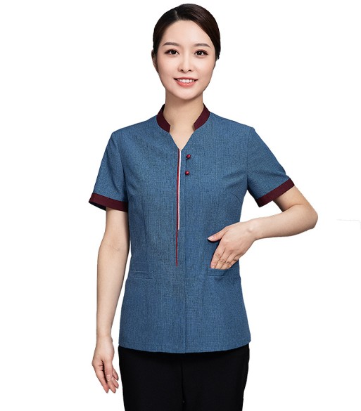เสื้อแม่บ้าน เสื้อพนักงานทำความสะอาด เบลบอย