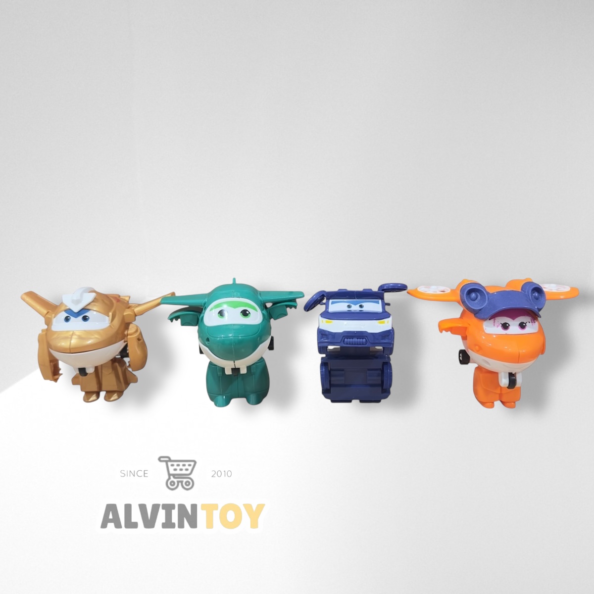 หุ่นยนต์ Super Wings - ซุปเปอร์วิง ชุด 10 ตัว