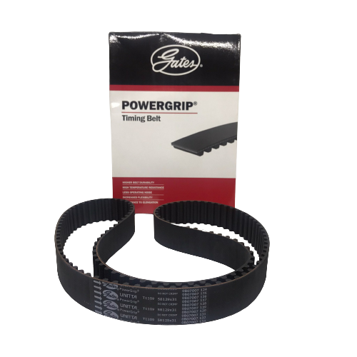 สายพานราวลิ้น / สายพานทั่มมิ่ง TOYOTA MTX / 2L /3L / 5L / TIGER / LH112 โตโยต้า ไมตี้เอ็ก, ไทเกอร์, ตู้หัวจรวด NUMBER T1109 (129 ฟัน) ยี่ห้อ Gates (Timing belt )