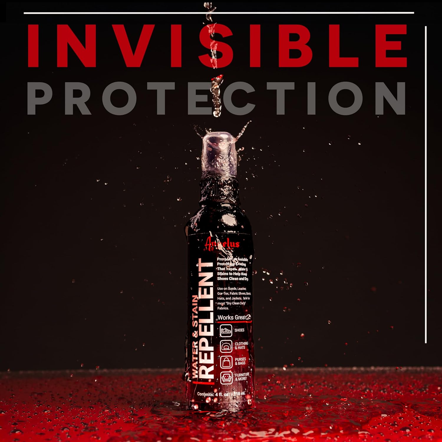 Angelus Waterproofing Repellant Spray - สเปรย์ป้องกันน้ำและคราบ - 4oz