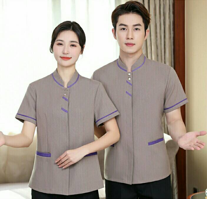 เสื้อแม่บ้าน พ่อบ้าน พนักงานทำความสะอาด