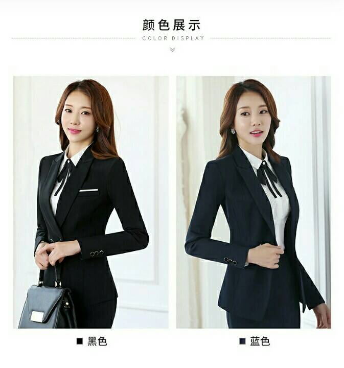 ชุดพนักงานต้อนรับโรงแรม ชุดสูท รีเซฟชั่น