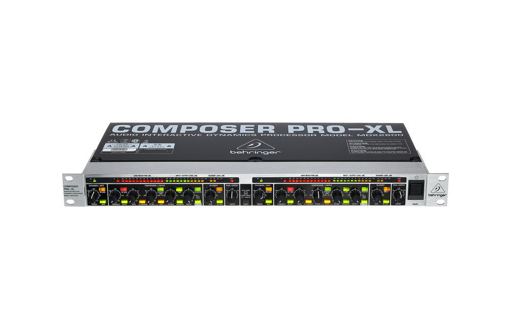 Behringer MDX2600 V2 *ของแท้รับประกันศูนย์* Expander/Gate, Compressor,Limiter, De-Esser, Dynamic Enhancer,Tube Simulator