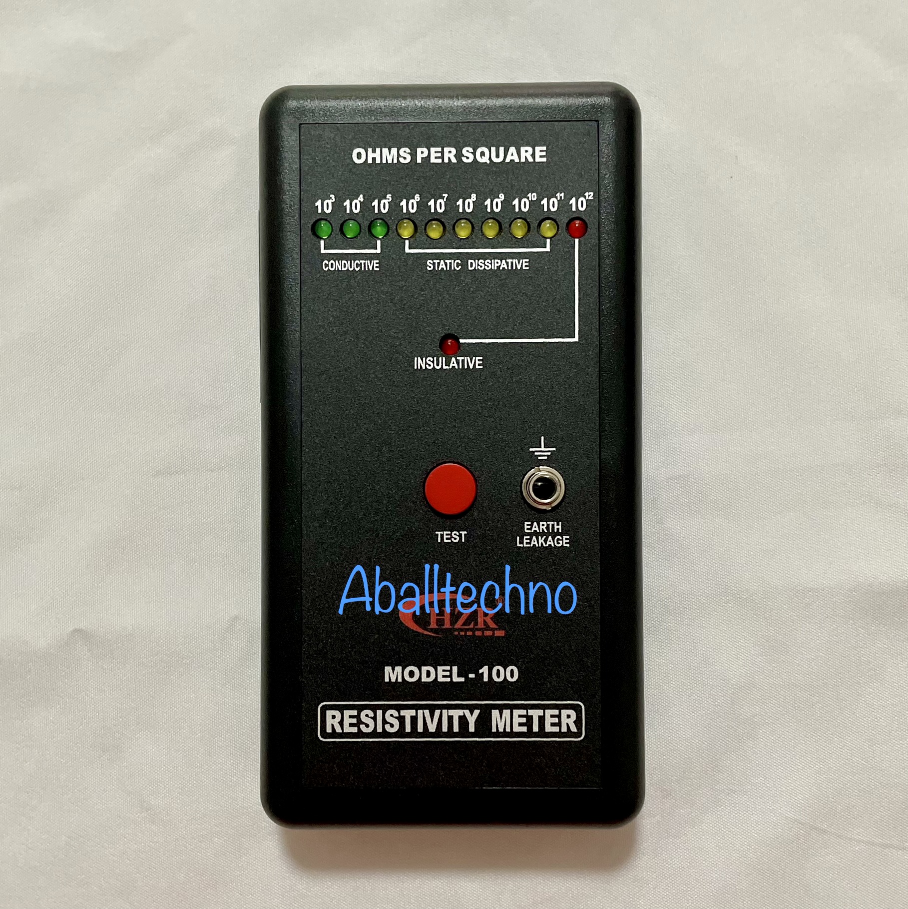 เครื่องวัดไฟฟ้าสถิตย์ Resistivity meter Model 100