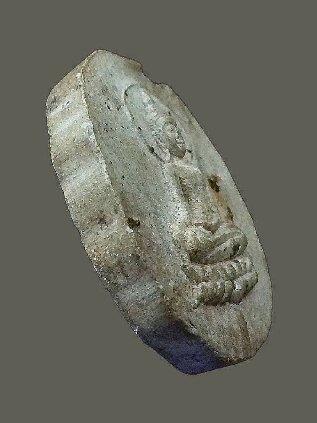 พระขุนแผนพิมพ์ใบพุทรา เนื้อเกสร หลวงปู่ทิม วัดพระขาว จ.อยุธยา