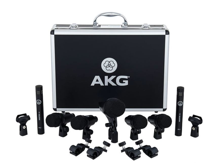 AKG Drum Set Session I ของแท้รับประกัน 1ปี* ไมค์กลองชุด 7 Piece Drum Microphone Set
