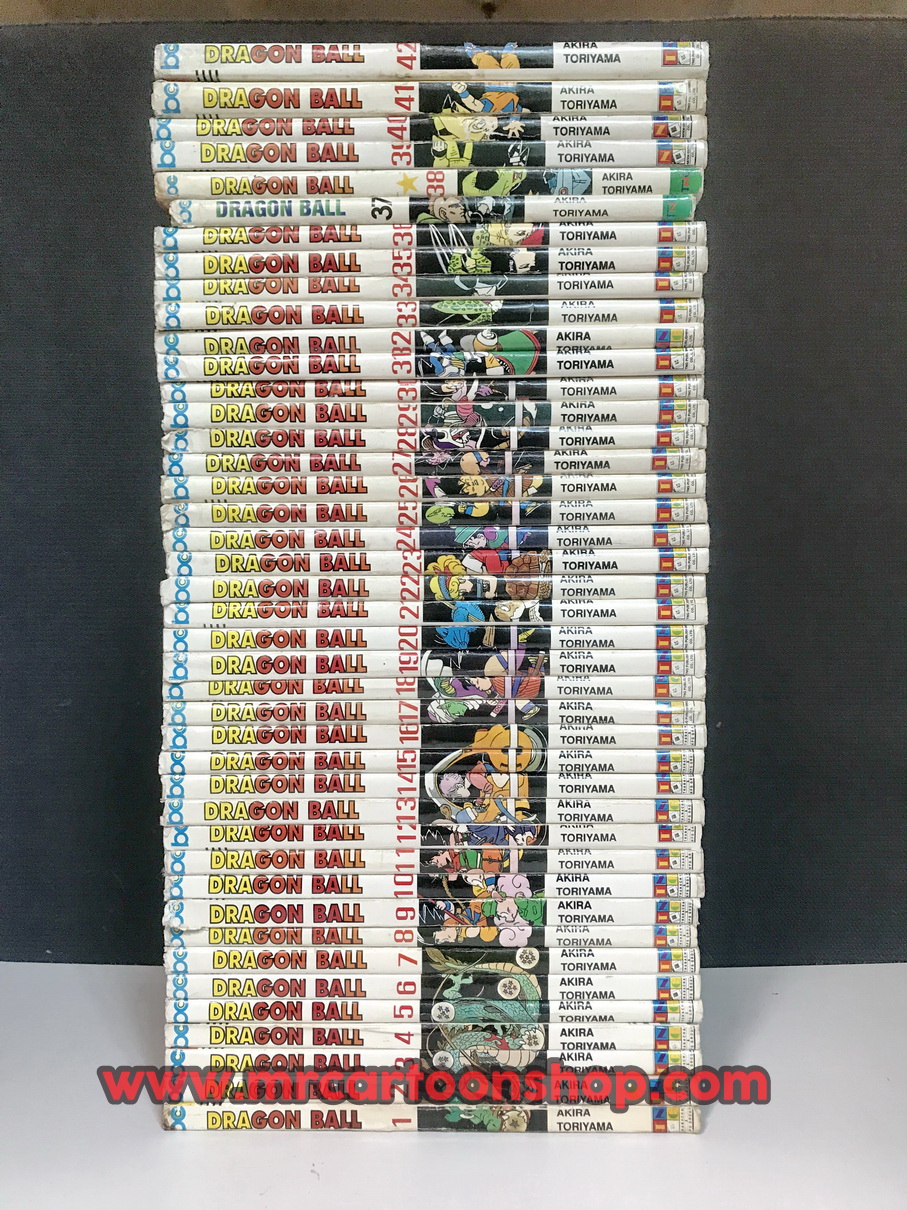 Dragonball Z สันขาว ปกแรก 1-42 จบ