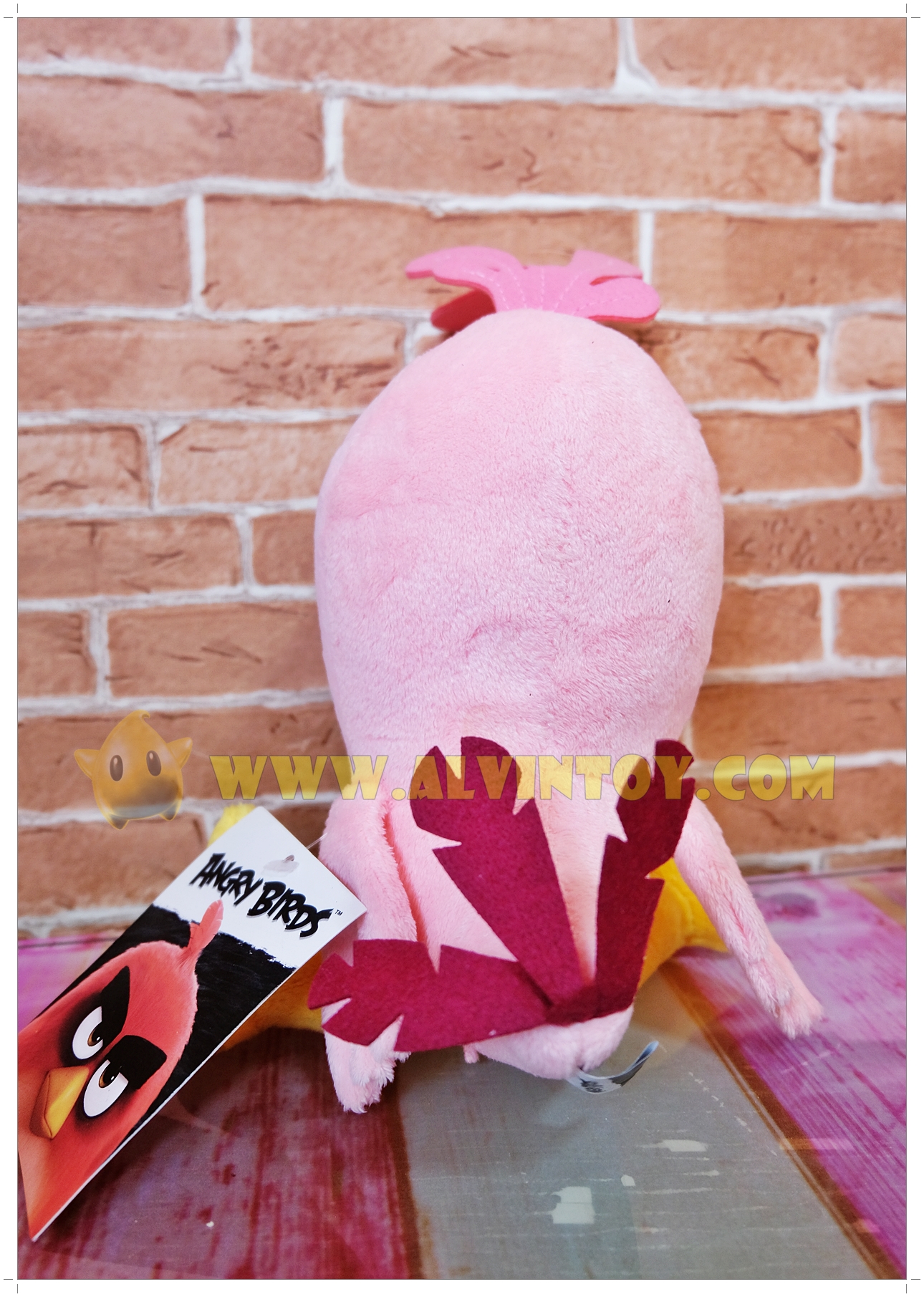 ตุ๊กตา Angry Bird สเตลล่า 8 นิ้ว