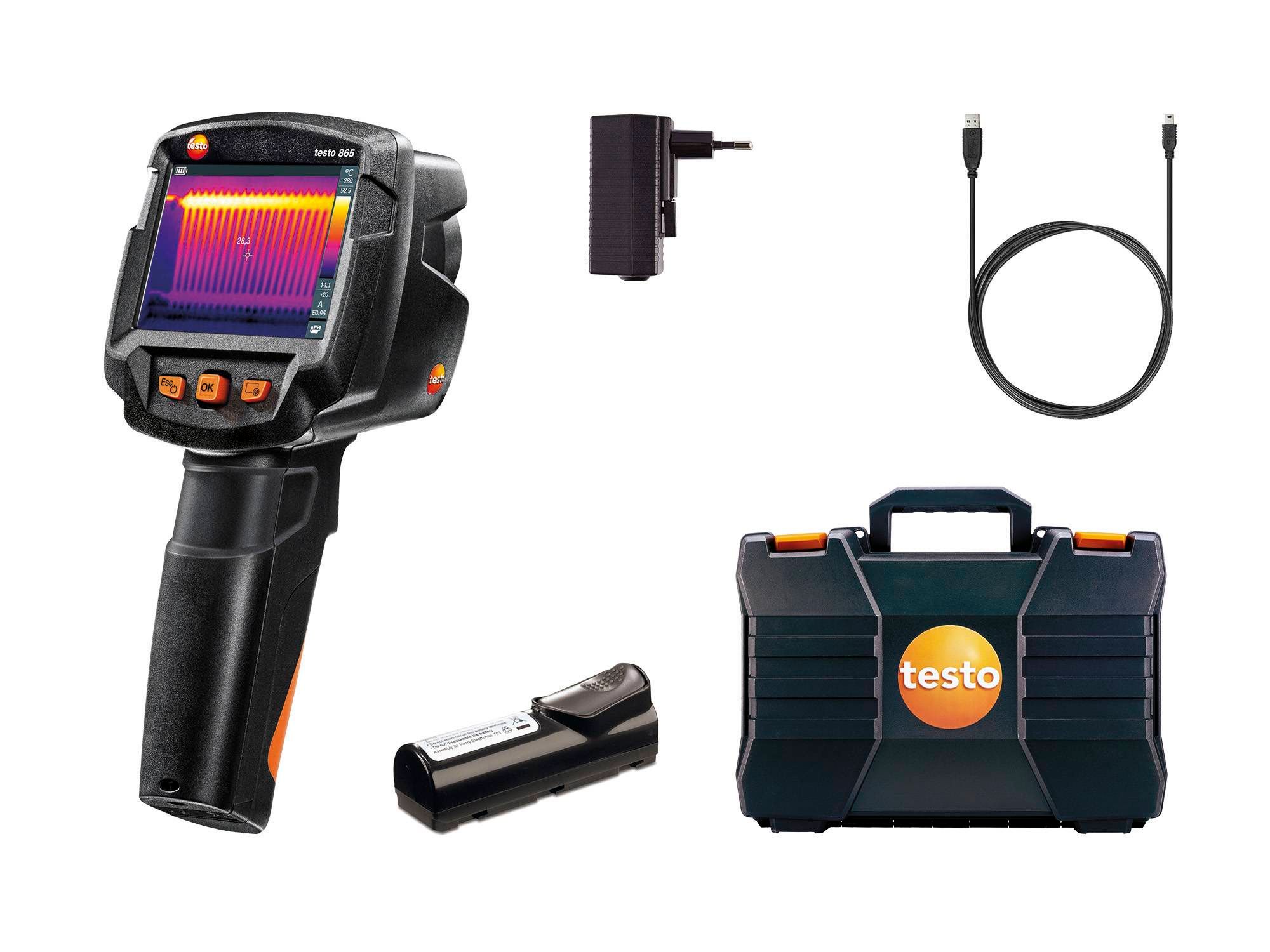 Testo 865 Thermal Imager กล้องถ่ายภาพความร้อน