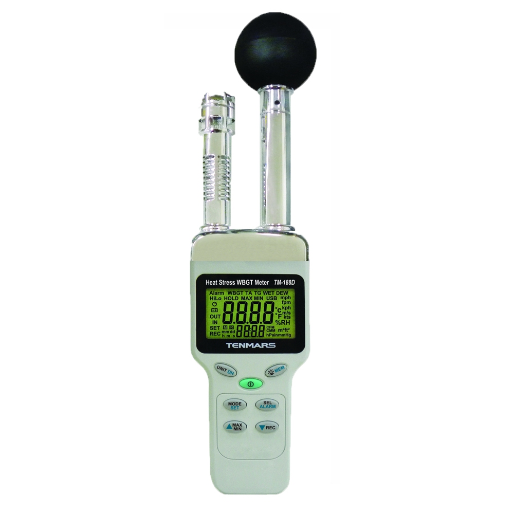 TM-188D Heat Stress WBGT Meter with Datalogger เครื่องวัดค่าดัชนีความร้อน