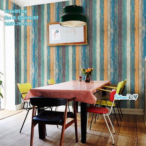 Wallpaper sticker วอลเปเปอร์แบบกาวในตัว SA1021 (หน้ากว้าง45cm.xยาว10m.)