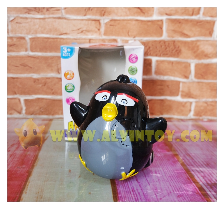 ของเล่น Angry Bird สีดำ มีเสียง วิ่งได้