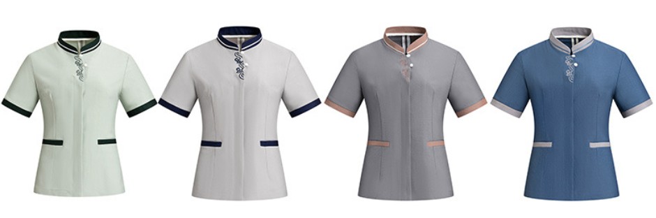 ชุดแม่บ้านโรงแรม ชุดแม่บ้านห้างสรรพสินค้า ชุดทำความสะอาดห้องพักแขก ชุดพนักงานทำความสะอาด