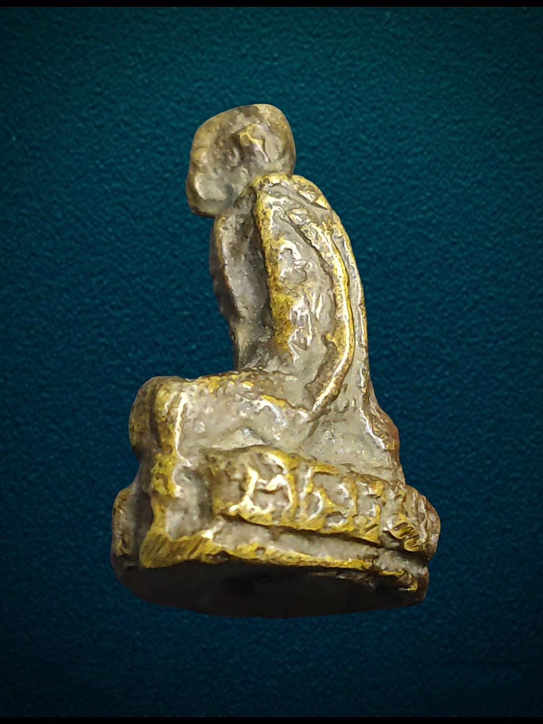 รูปหล่อโบราณหลวงปู่ปรง วัดธรรมเจดีย์ สิงห์บุรี รุ่นแรก