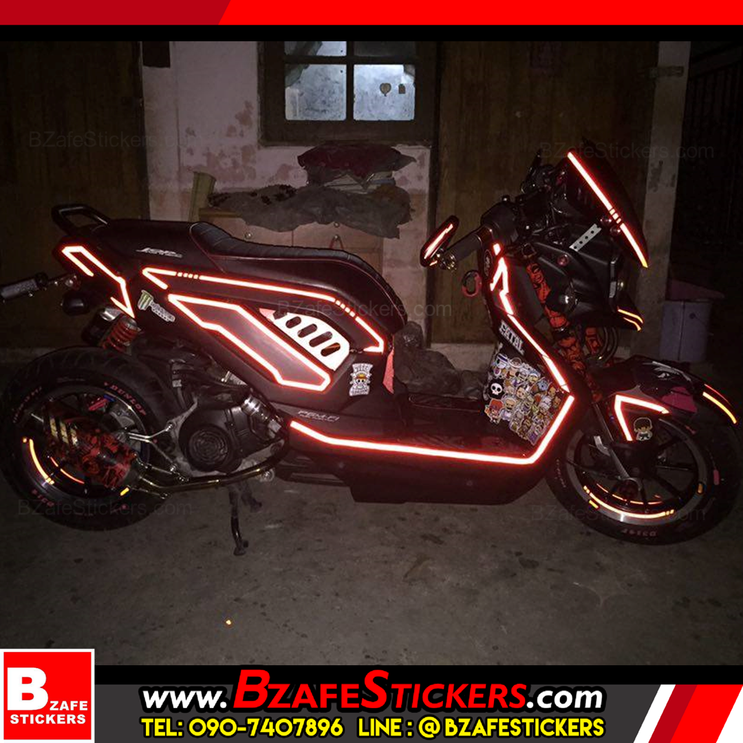 รีวิว สติ๊กเกอร์สะท้อนแสงติดขอบล้อ 3M, Kiwalite สติ๊กเกอร์ติดล้อ สติ๊กเกอร์แต่งรถ