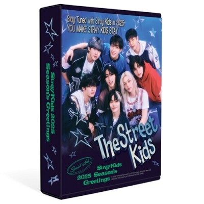 ( Pre-Order ) Stray Kids SEASONS GREETINGS 2025 [ The Street Kids ] ** สั่งเกิน 1 ชิ้นบวกค่าส่งเพิ่มชิ้นละ 20 บาท เนื่องจากสินค้าหนัก ** จำนวนจำกัด ** วางจำหน่าย 20 / 12 / 2024