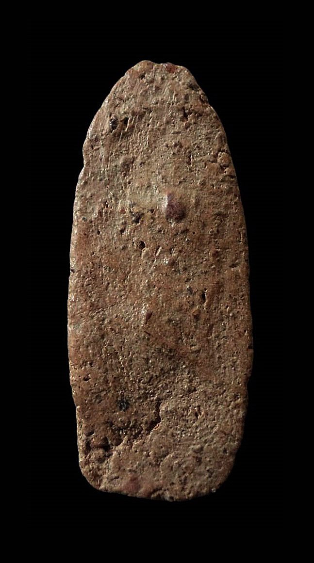 พระลีลา เนื้อดินเก่า ไม่ทราบที่