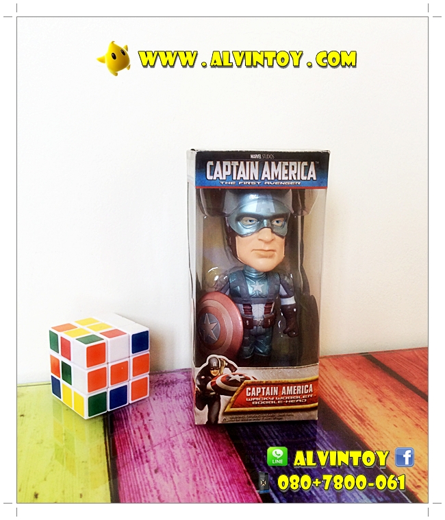 โมเดล Captain America Wacky Wobbler