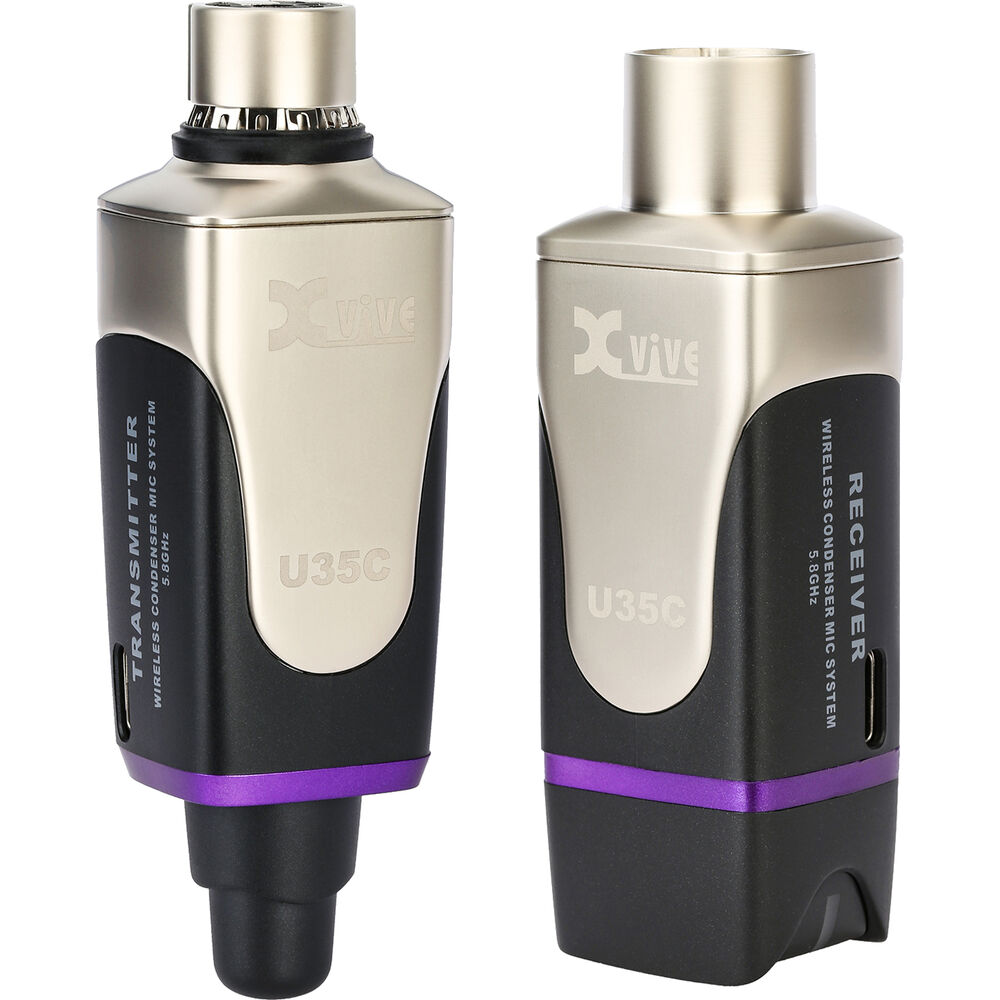 Xvive Audio U35C *ของแท้รับประกัน 1ปี* 5.8 GHz Wireless System for Condenser Microphones, ไมค์ไร้สาย