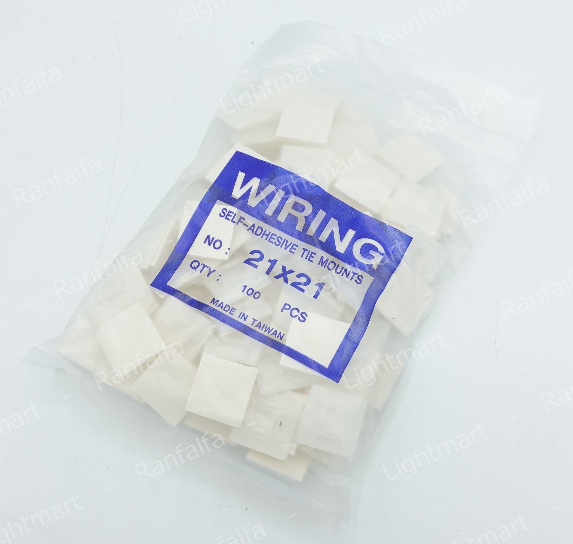 แป้นกาวเล็ก 21x21mm
