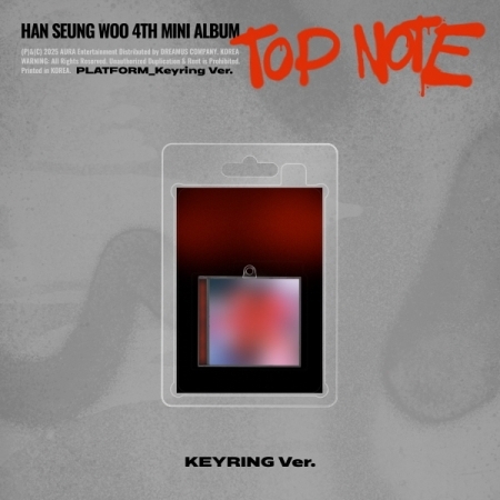 ( Pre-Order ) HAN SEUNGWOO 4th Mini Album [ Top Note ] Platform Keyring ver * ไม่มี Poster พับในกล่อง วางจำหน่าย 30 / 6 / 2025