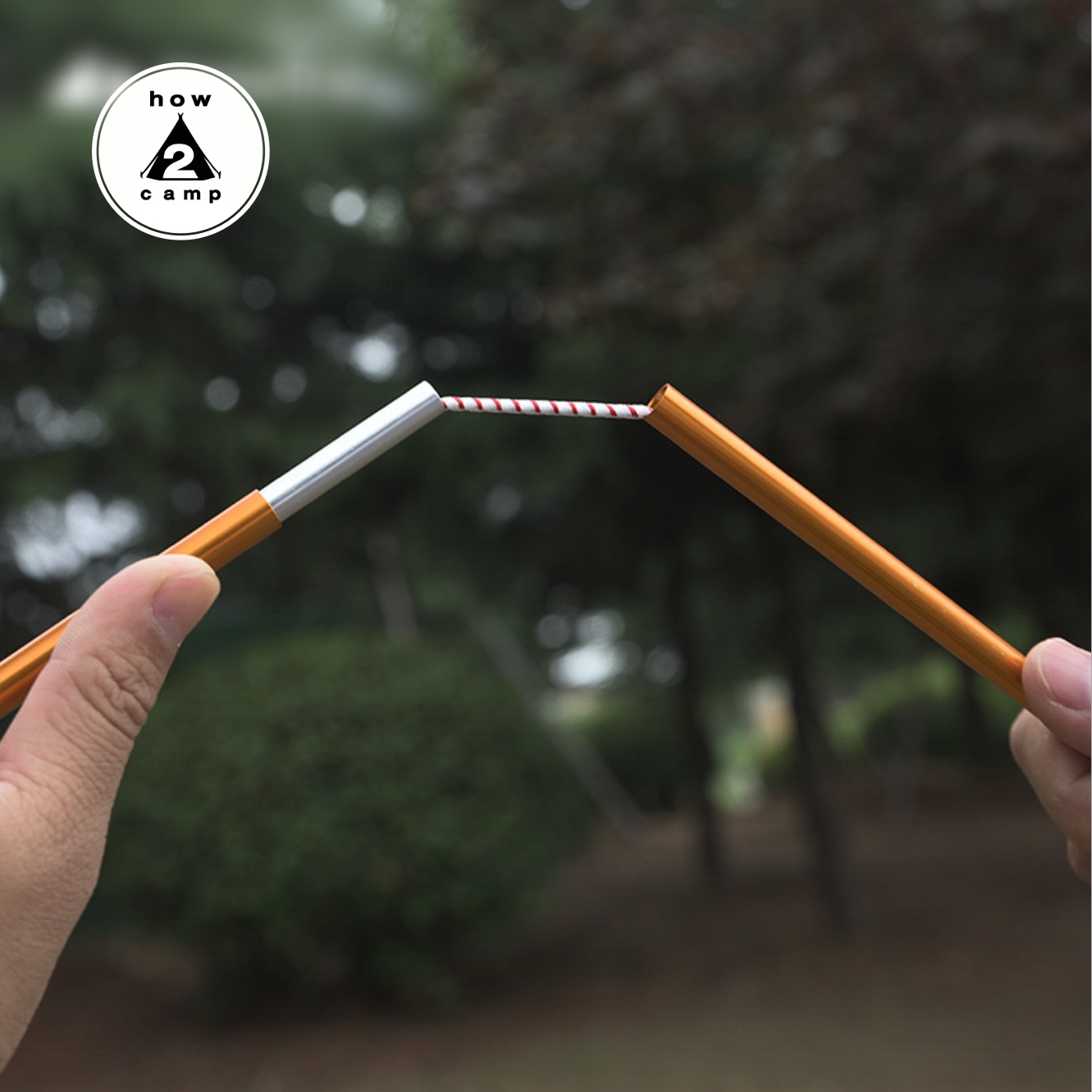 เสาเต็นท์อลูมิเนียม ขนาด360cm. หนา8.5mm