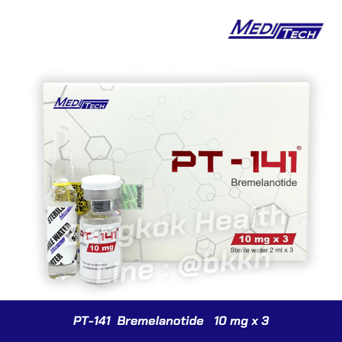PT-141 Bremelanotide 10 mg x 3