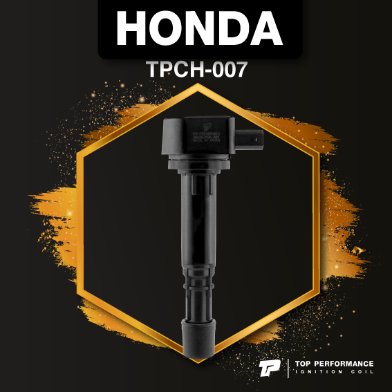 (ประกัน 3 เดือน) คอยล์จุดระเบิด HONDA - CIVIC ES 1.7 DIMENSION / D17Z - TPCH-007 - MADE IN JAPAN - คอยล์หัวเทียน ฮอนด้า ซีวิค ไดเมนชั่น