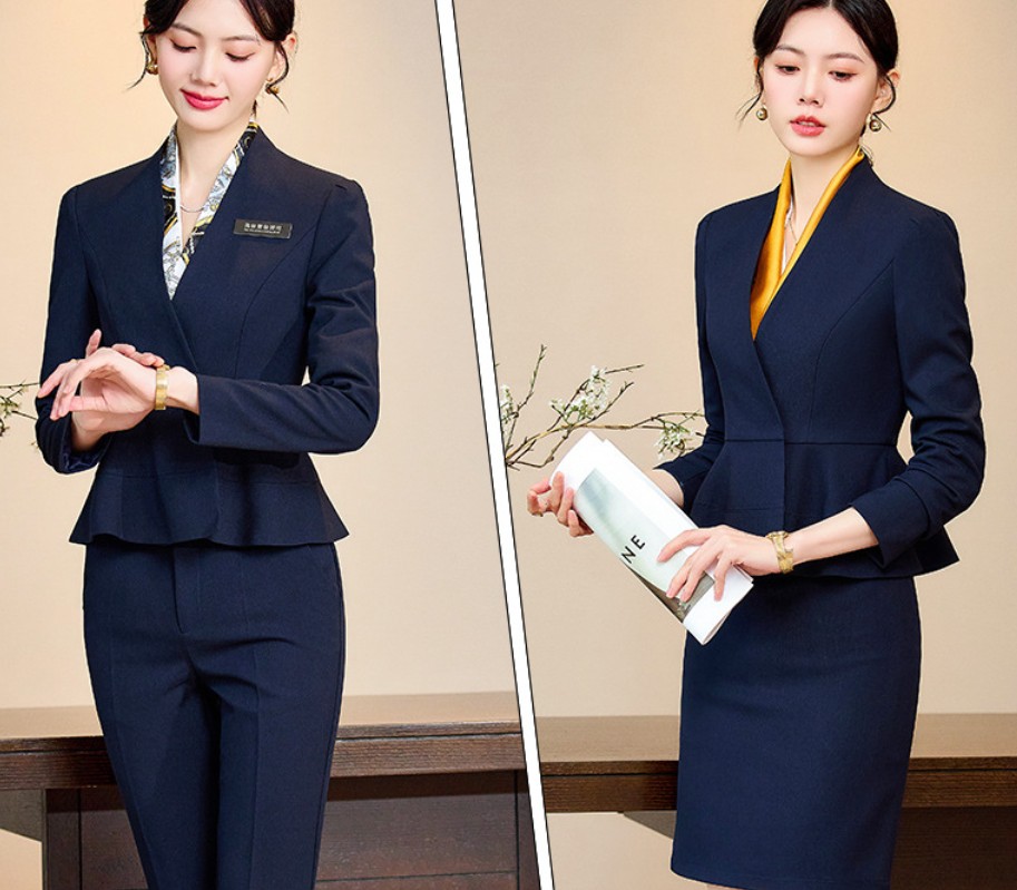 ชุดสูท ชุดพนักงานแผนกต้อนรับโรงแรม ชุดพนักงานร้านขายเครื่องประดับ ชุดพนักงานขาย