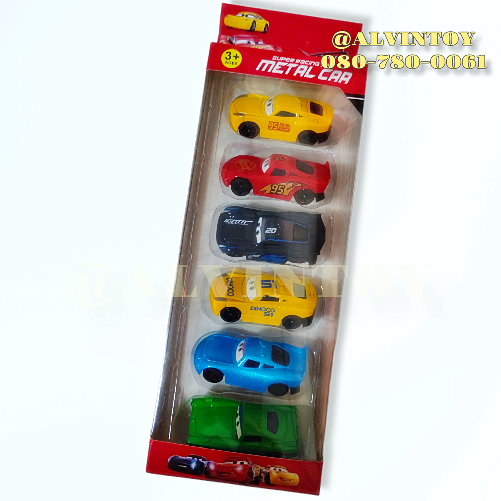 รถเหล็ก Cars 3 สี่ล้อซิ่ง ชิงบัลลังก์แชมป์ 6 คัน