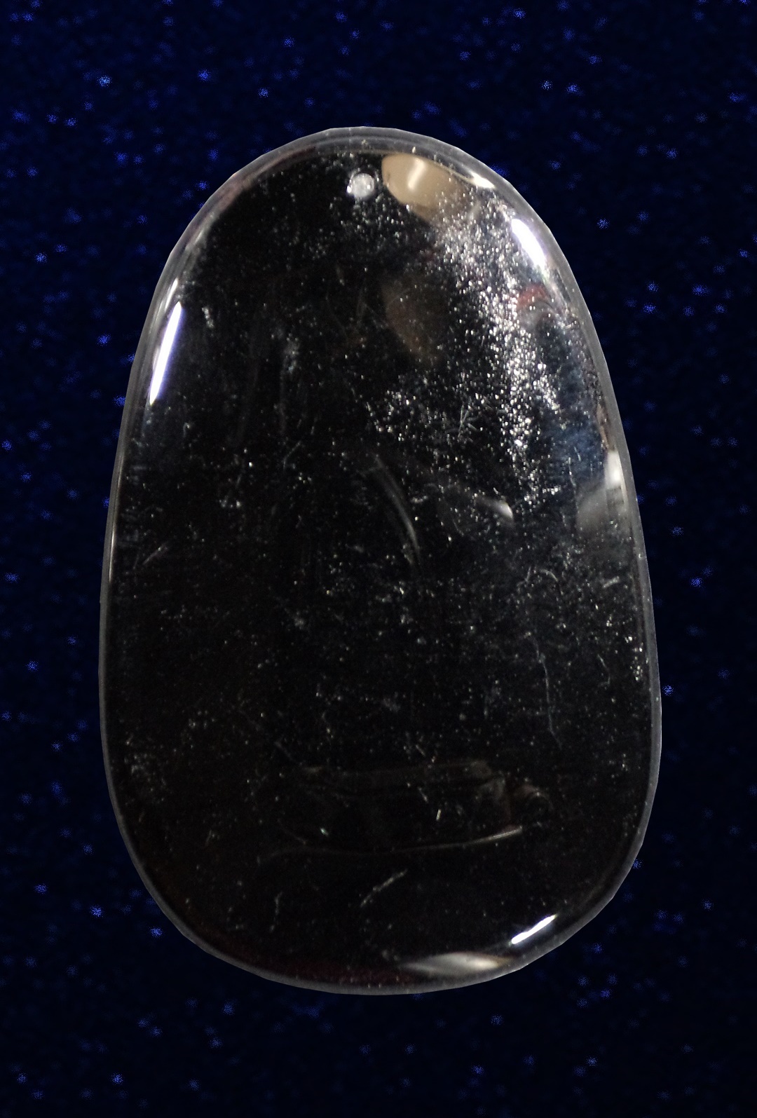 พระโพธิสัตว์กวนอิม ทรงปลามังกร หินออบซิเดียน (O Bsidian)สีดำ