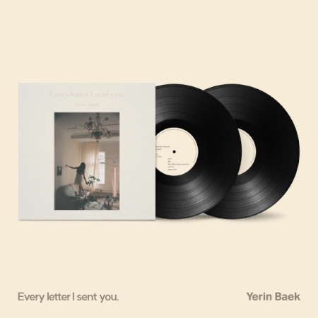 ( Pre-Order ) Baek Yerin 1st Album [Every letter I sent you.] Regular Edition [2LP] วางจำหน่าย 23 / 5 / 2023