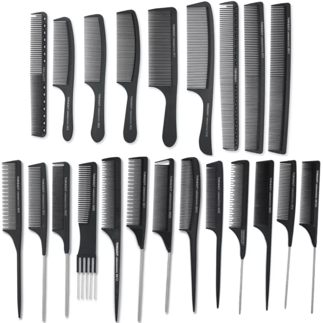 หวีผม หวีซี่ คาร์บอนไฟเบอร์ กันไฟฟ้าสถิต ผู้ชาย ผู้หญิง Hair Comb For men and women