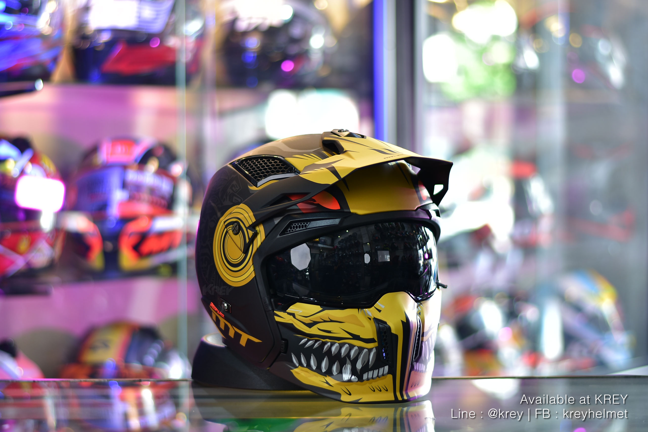 MT model STREETFIGHTER SV : AZTEC MATT YELLOW