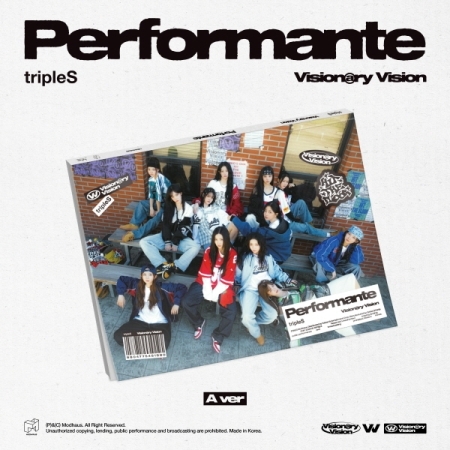 ( Pre-Order ) TripleS Regular Album Visionary Vision Performante ( A ver ) * มี Poster พับในกล่อง * วางจำหน่าย 24 / 10 / 2024