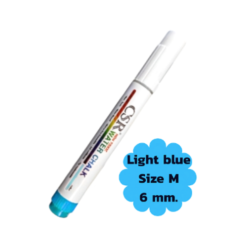 ปากกาไวท์บอร์ด CSR Water Chalk Size M (Light Blue) ปากกาชอล์กน้ำขนาด M สีฟ้า