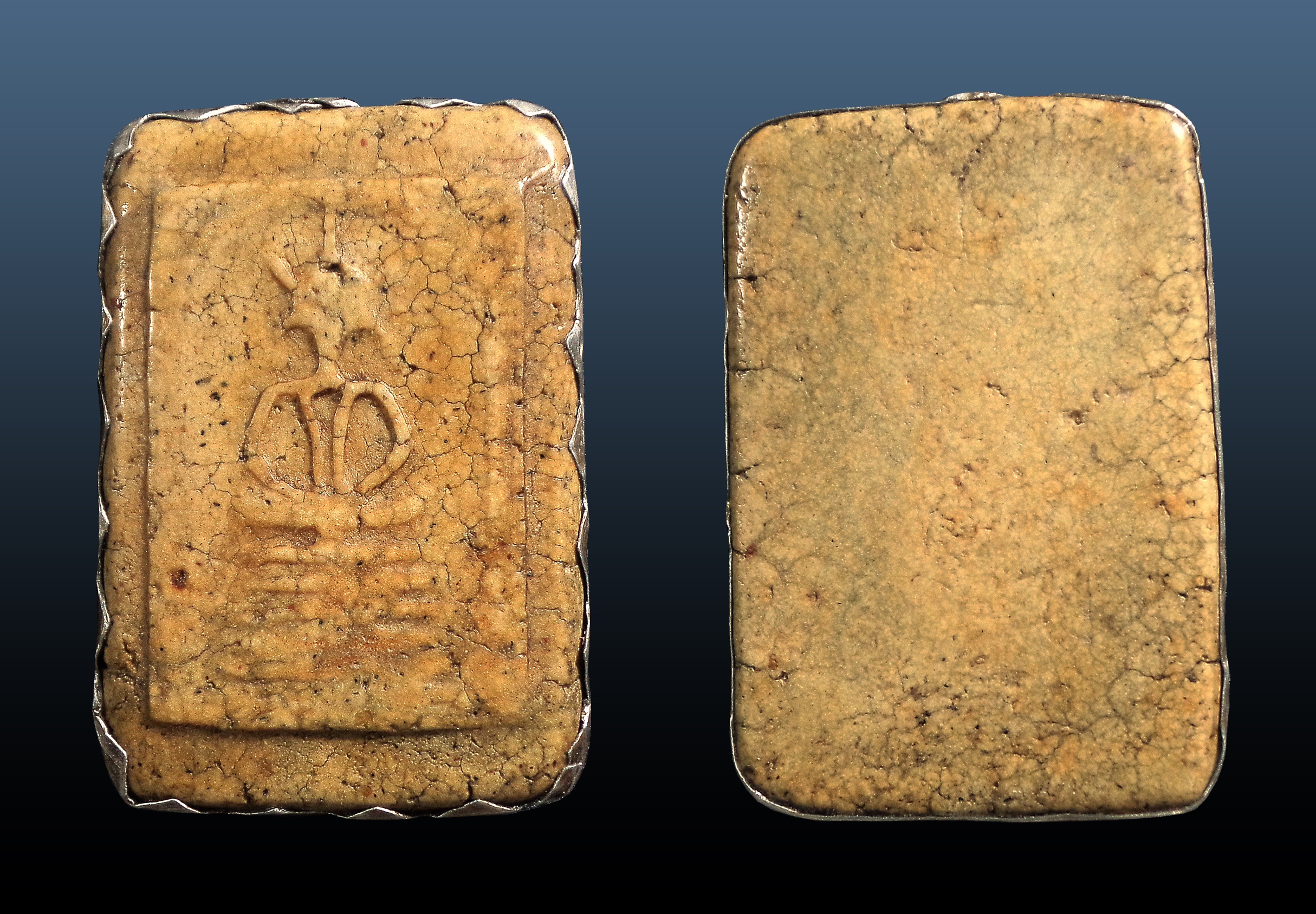 พระสมเด็จเกศไชโย พิมพ์ 6 ชั้น อกตลอด