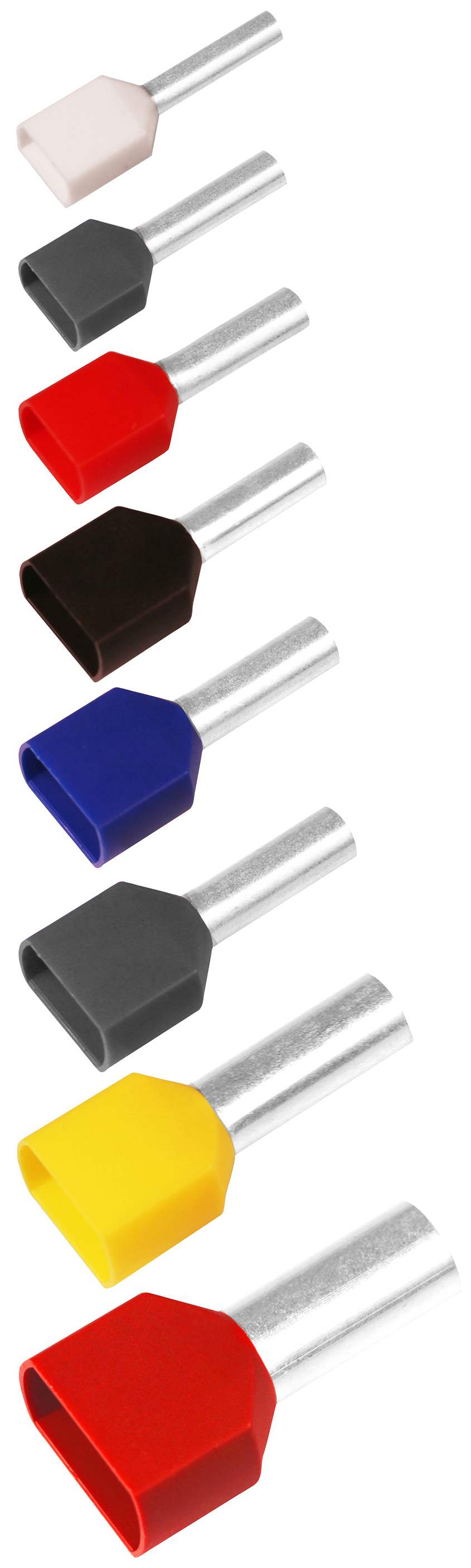 หางปลาย้ำปลาย Cord End แบบคู่