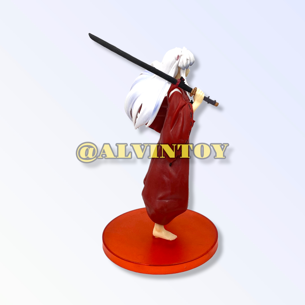 Action Figure Inuyasha โมเดล อินุยาฉะ เทพอสูรจิ้งจอกเงิน ขนาดความสูง 16 ซม. มีฐาน งานสวย