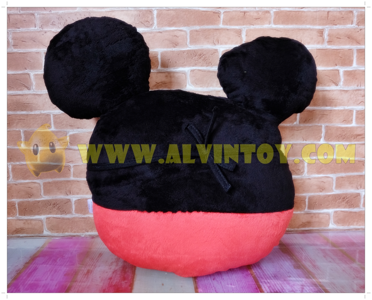 หมอนมิกกี้เมาส์ + ที่ครอบหัว