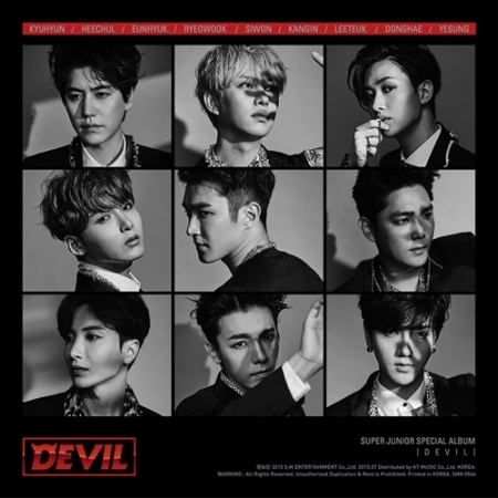 ( Pre-Order ) Super Junior Special Album Devil + Poster