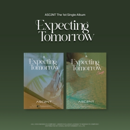 ( Pre-Order ) ASC2NT The 1st Single Album Expecting Tomorrow Set 2 ver วางจำหน่าย 23 / 9 / 2024