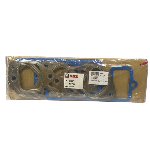 ประเก็นไอดีไอเสีย HINO EF300 / EF750 ฮีโน่ / ยี่ห้อ SKL / Gasket manifold in-ex / ปะเก็นไอดีไอเสีย